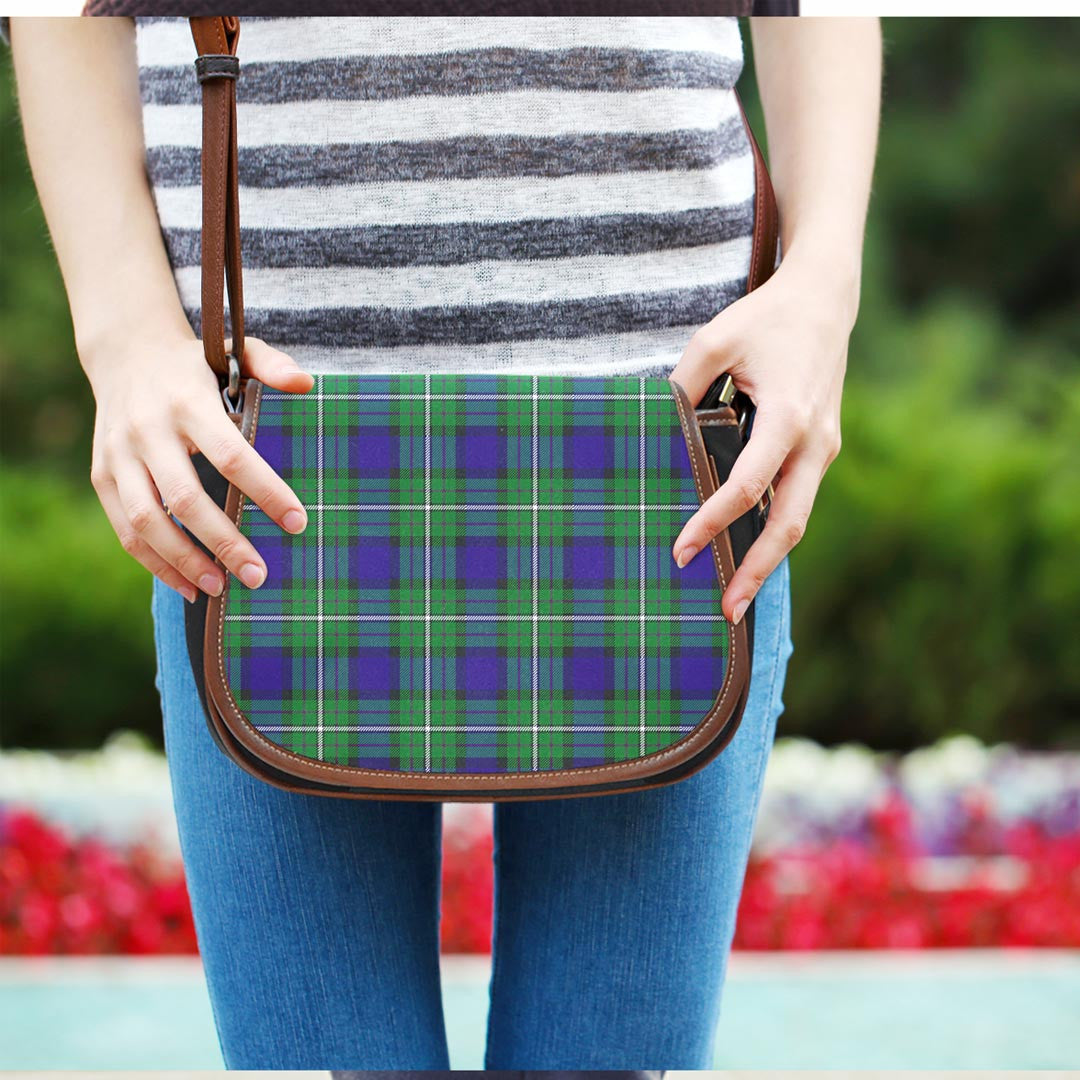 Alexander Tartan Plaid Saddle Bag