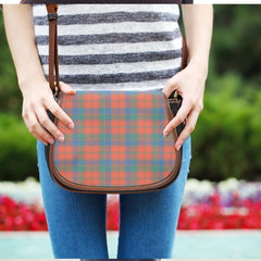 Robertson Ancient Tartan Plaid Saddle Bag