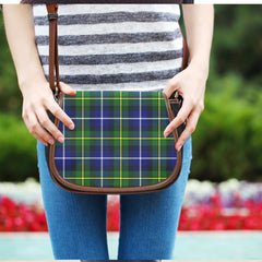 MacNeill of Barra Modern Tartan Plaid Saddle Bag