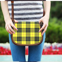 MacLeod of Lewis Modern Tartan Plaid Saddle Bag