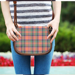 Stewart Royal Ancient Tartan Plaid Saddle Bag