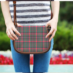 Cumming Hunting Modern Tartan Plaid Saddle Bag
