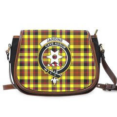 Jardine Tartan Crest Saddle Bag