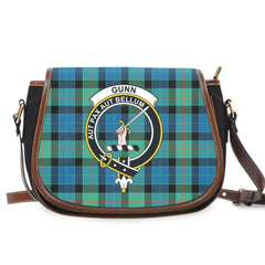 Gunn Ancient Tartan Crest Saddle Bag