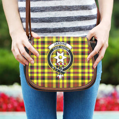 Jardine Tartan Crest Saddle Bag
