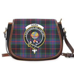 Nairn Tartan Crest Saddle Bag