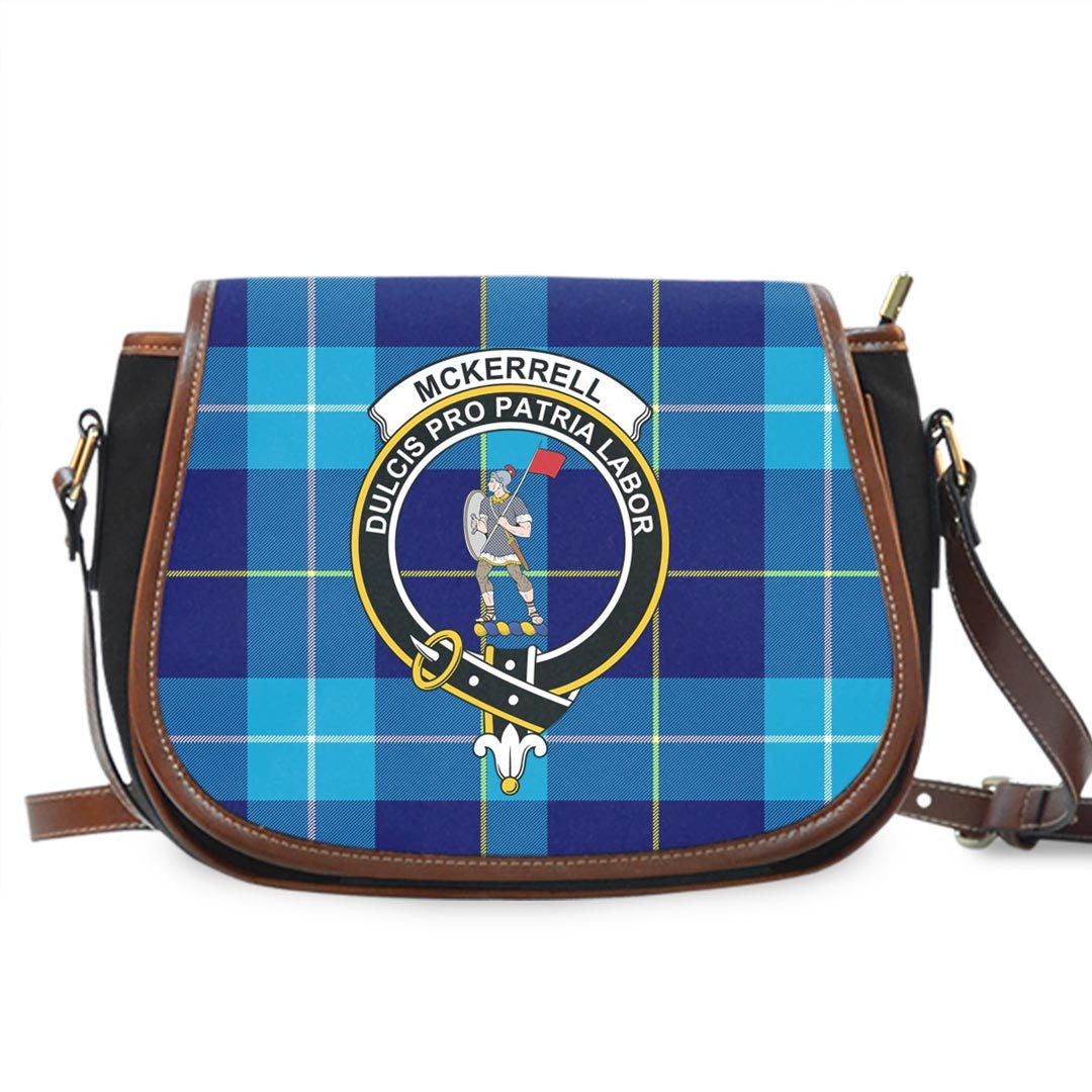 McKerrell Tartan Crest Saddle Bag