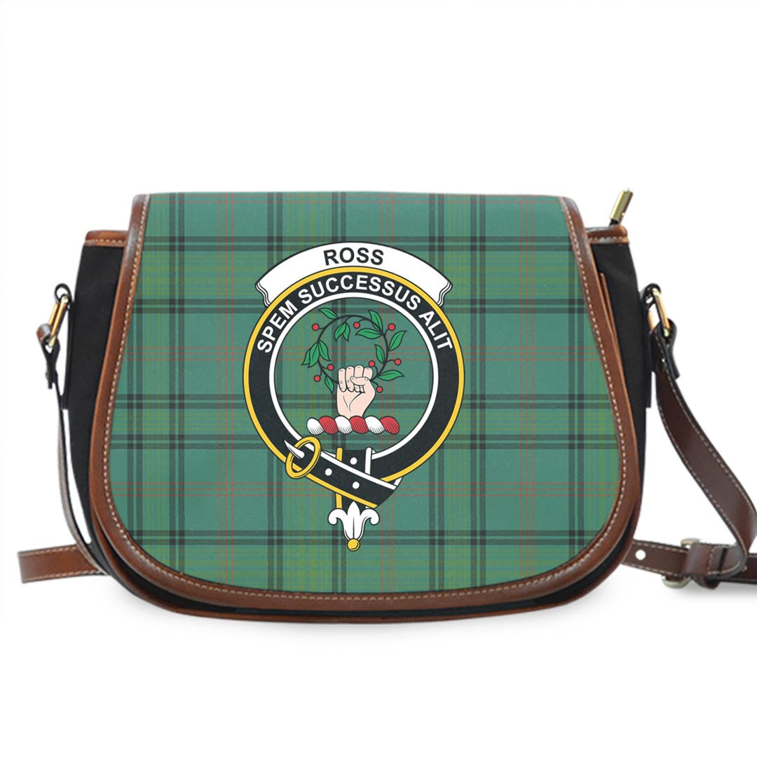 Ross Hunting Ancient Tartan Crest Saddle Bag