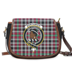 Borthwick Ancient Tartan Crest Saddle Bag