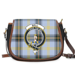 Bell of the Borders Tartan Crest Saddle Bag