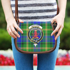 Maitland Tartan Crest Saddle Bag
