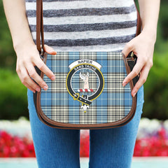 Napier Ancient Tartan Crest Saddle Bag