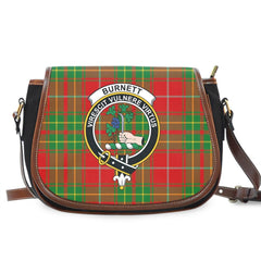 Burnett Ancient Tartan Crest Saddle Bag
