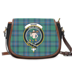 Shaw Ancient Tartan Crest Saddle Bag