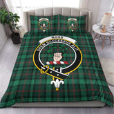 Ross Hunting Modern Tartan Crest Bedding Set