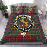 MacKintosh Hunting Modern Tartan Crest Bedding Set