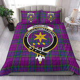 Wardlaw Modern Tartan Crest Bedding Set