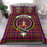 MacIntyre Modern Tartan Crest Bedding Set