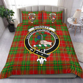 Burnett Ancient Tartan Crest Bedding Set