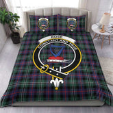 Rose Hunting Modern Tartan Crest Bedding Set