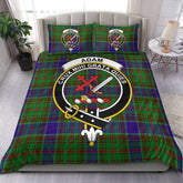 Adam Tartan Crest Bedding Set