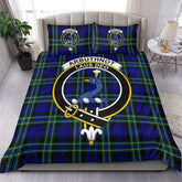 Arbuthnot Modern Tartan Crest Bedding Set