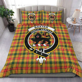 Baxter Modern Tartan Crest Bedding Set