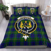 Johnston Modern Tartan Crest Bedding Set