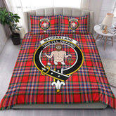 MacFarlane Modern Tartan Crest Bedding Set