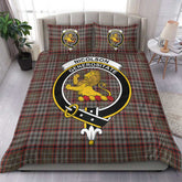 Nicolson Hunting Weathered Tartan Crest Bedding Set