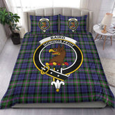 Baird Modern Tartan Crest Bedding Set