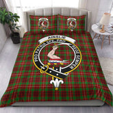 Ainslie Tartan Crest Bedding Set