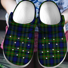 Gunn Modern Tartan Plaid Crocs