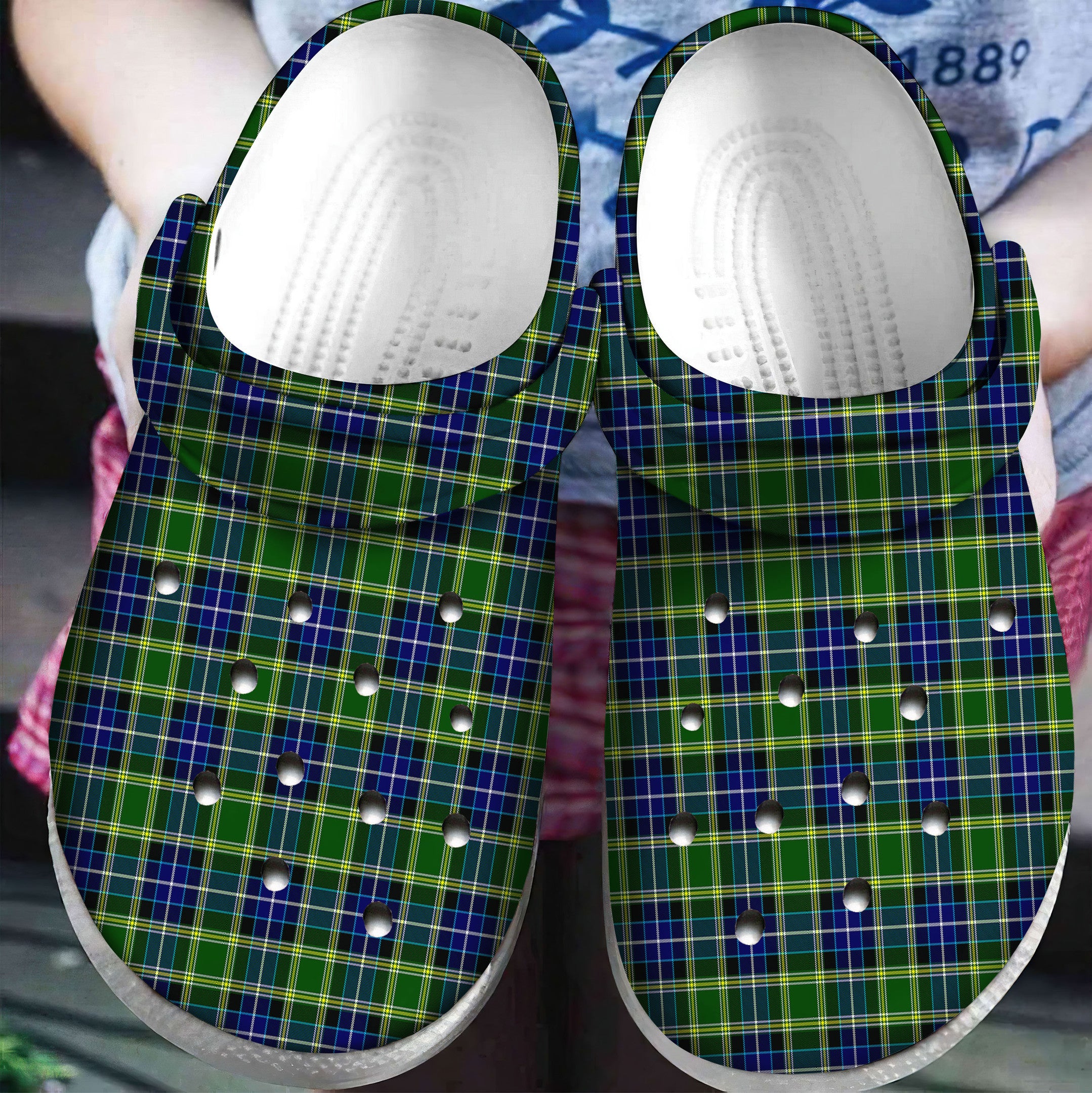 MacKellar Tartan Plaid Crocs