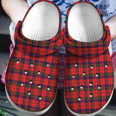 Robertson Modern Tartan Plaid Crocs
