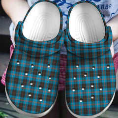 Angus Ancient Tartan Plaid Crocs