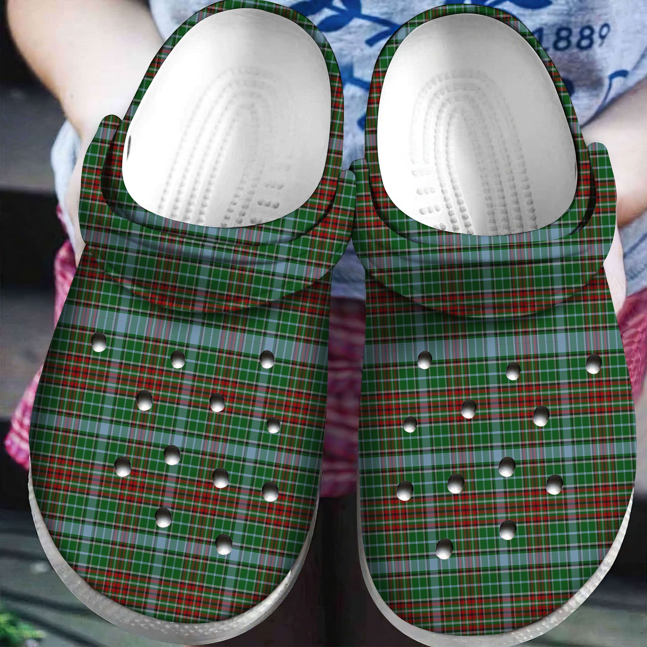 Gayre Tartan Plaid Crocs