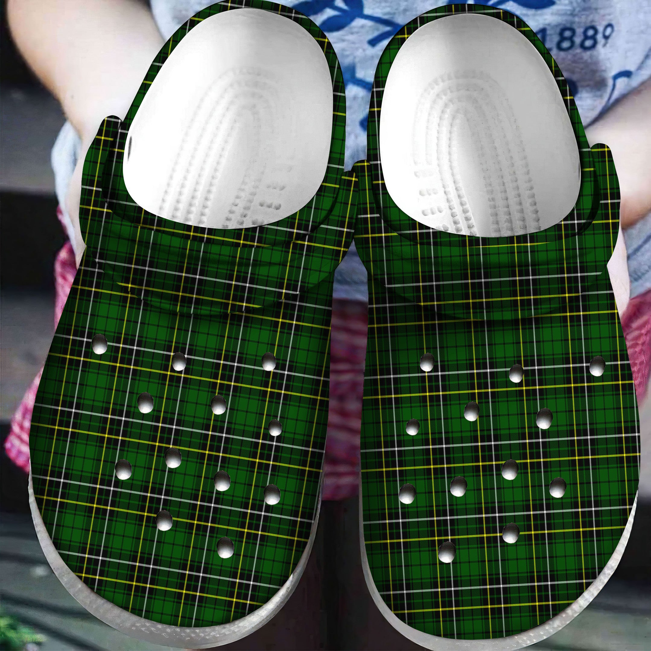 MacAlpine Modern Tartan Plaid Crocs