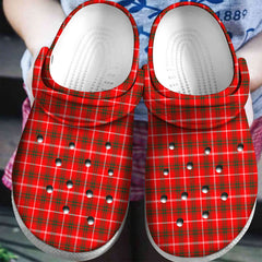 Duke of Rothesay Modern Tartan Plaid Crocs