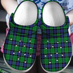 Graham of Menteith Modern Tartan Plaid Crocs