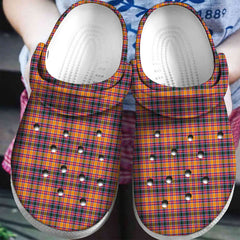 Jacobite Tartan Plaid Crocs