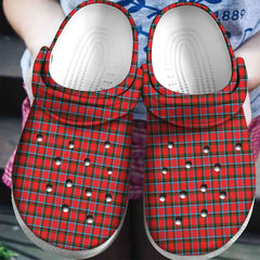 Sinclair Modern Tartan Plaid Crocs