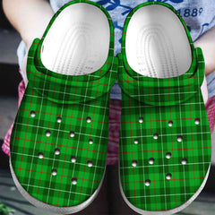 Galloway District Tartan Plaid Crocs
