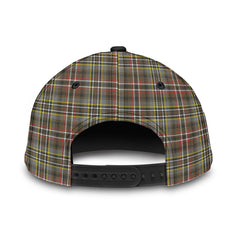 SCOTT GREEN WEATHERED Tartan Plaid Classic Cap