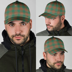 Menzies Green Ancient Tartan Plaid Classic Cap