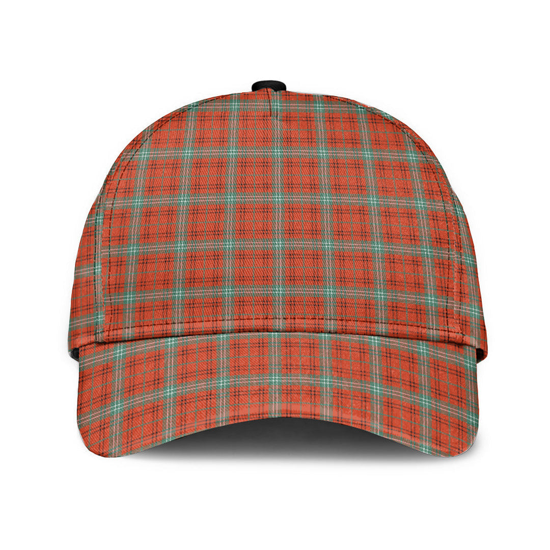 Morrison Red Ancient Tartan Plaid Classic Cap