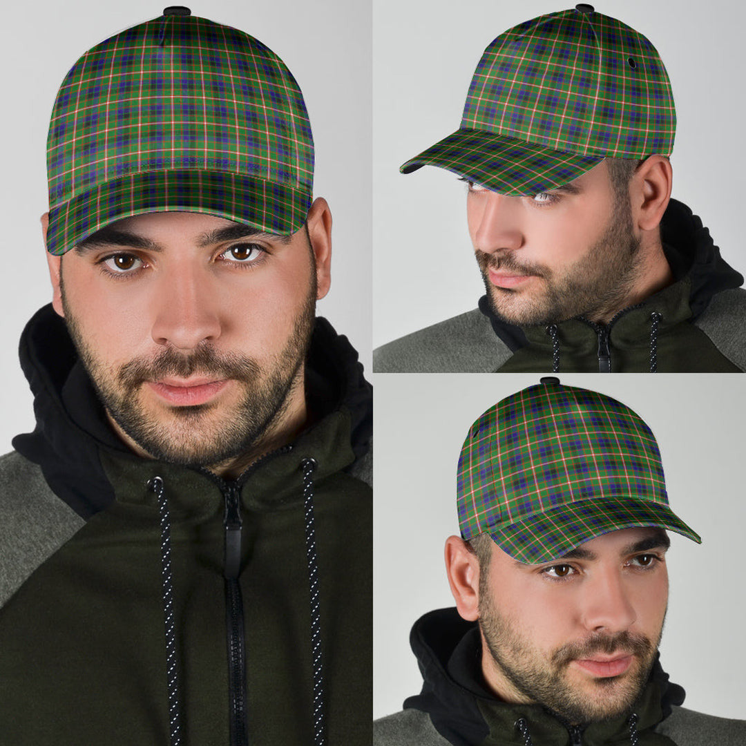 Reid Green Tartan Plaid Classic Cap