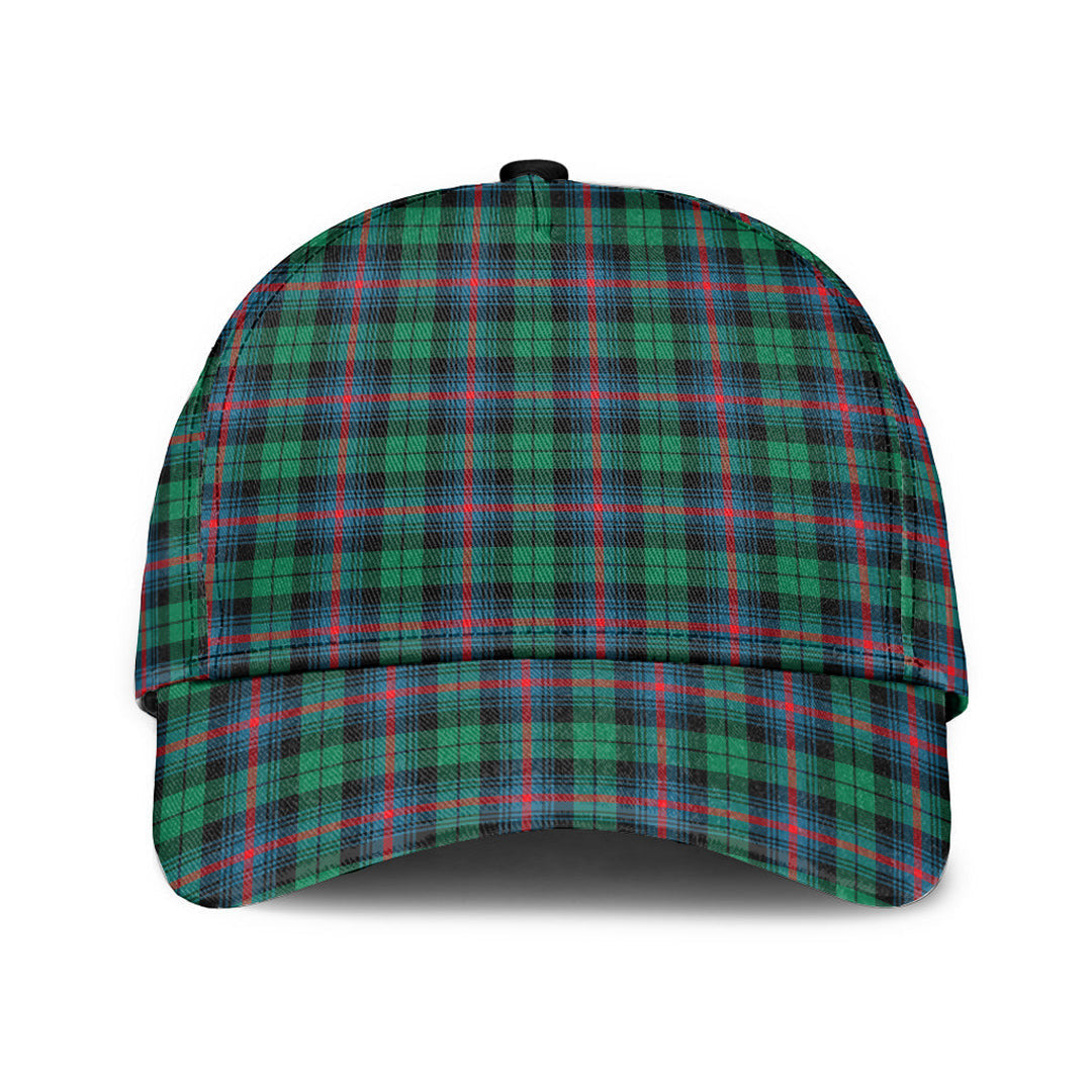 Urquhart Broad Red Ancient Tartan Plaid Classic Cap