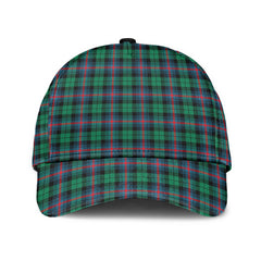 Urquhart Broad Red Ancient Tartan Plaid Classic Cap