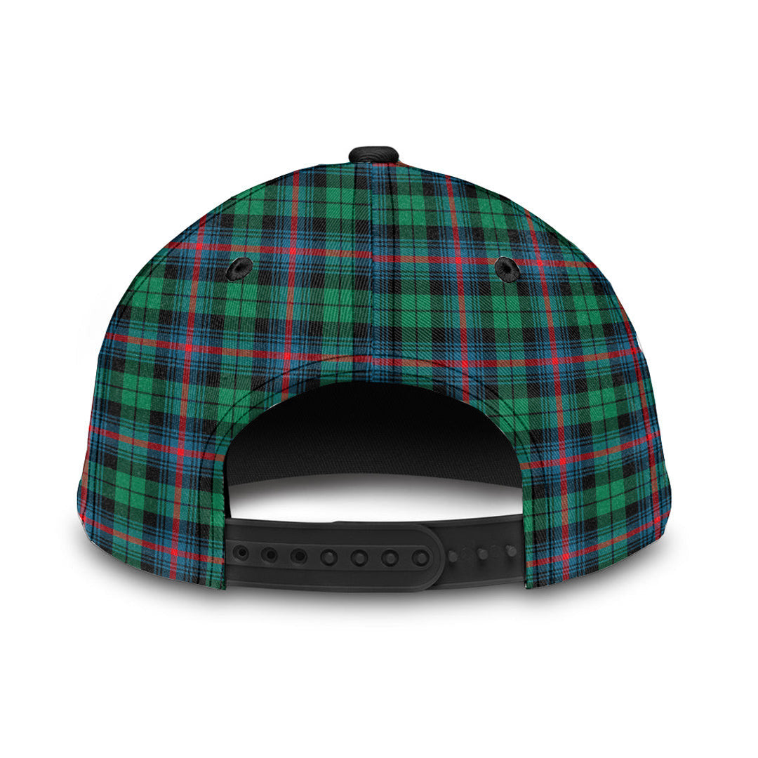 Urquhart Broad Red Ancient Tartan Plaid Classic Cap